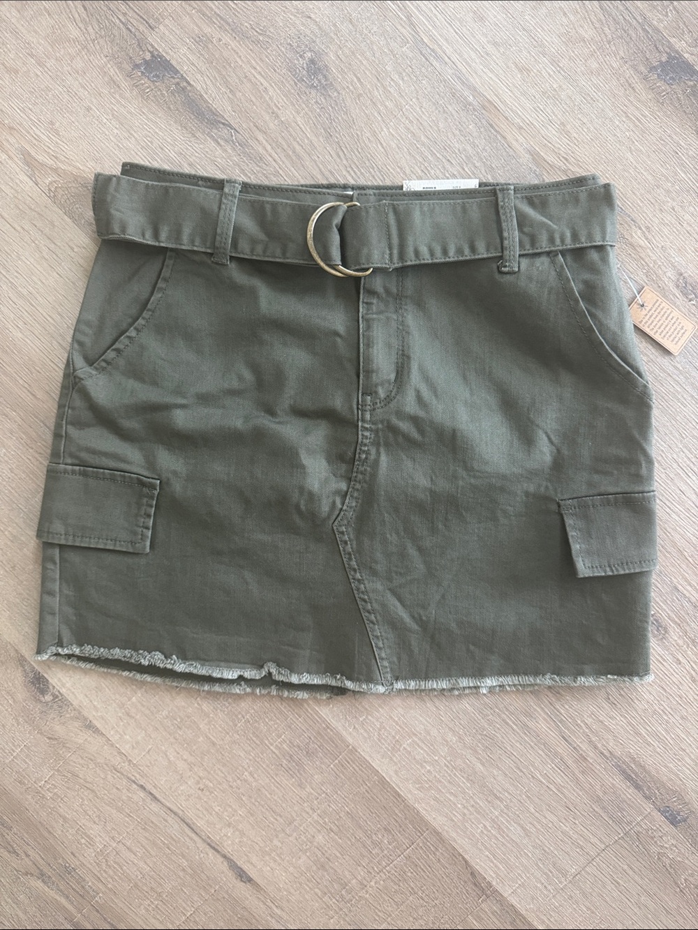 Mudd Cargo Mini Skirt